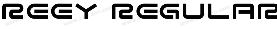 Reey Regular字体转换